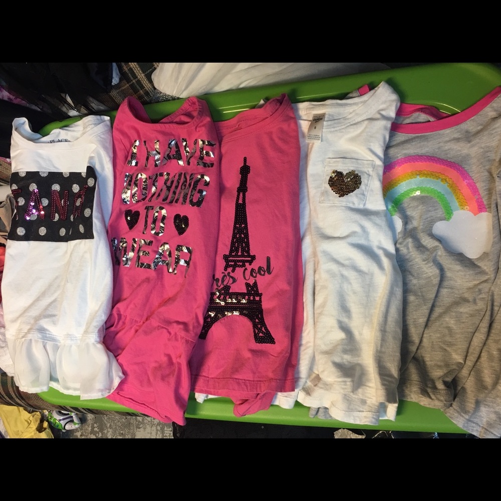 Girl shirts long sleeve